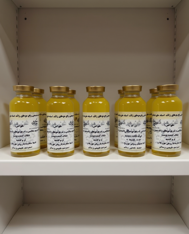 روغن رفع موهای زائد صورت